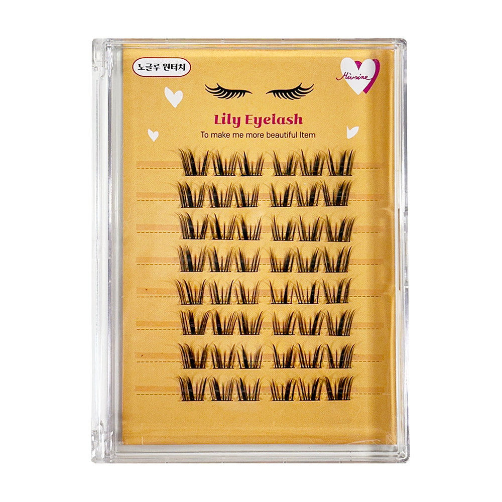 piyonna Mibeurin No Glue 8-Row Lily Lash Maquillage Accessoires beauté Faux cils