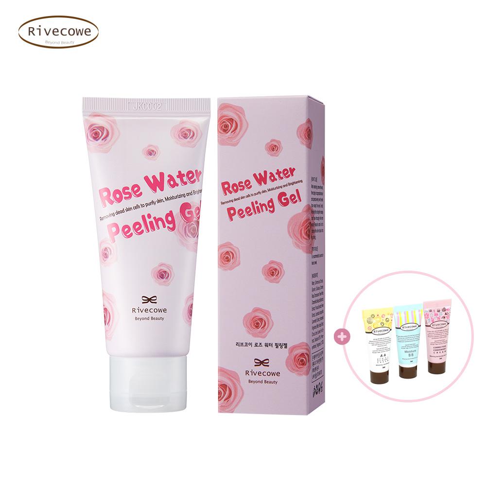 piyonna Rose Water Peeling Gel 60g Soin de la peau Démaquillage Peeling & Gommage