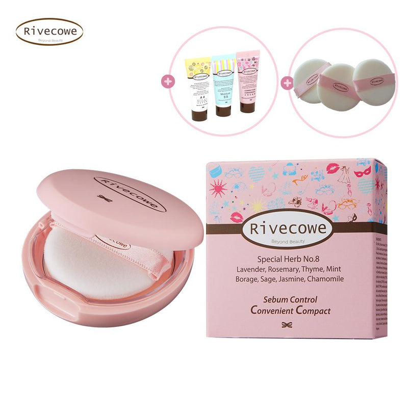 piyonna Sebum Control Powder CC Pact 8g Maquillage Teint