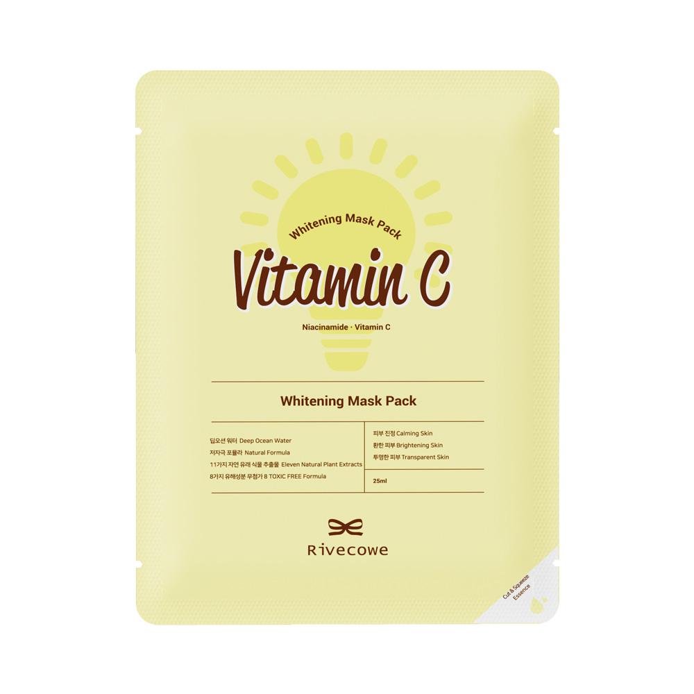 piyonna Vitamin C Whitening Mask Pack 25ml Soin de la peau Masque Masque visage