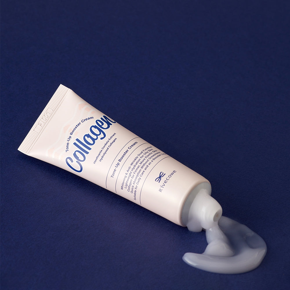 piyonna Collagen Tone-Up Booster Cream 50ml Oily Skin Hydrating Cream Face Care Cream