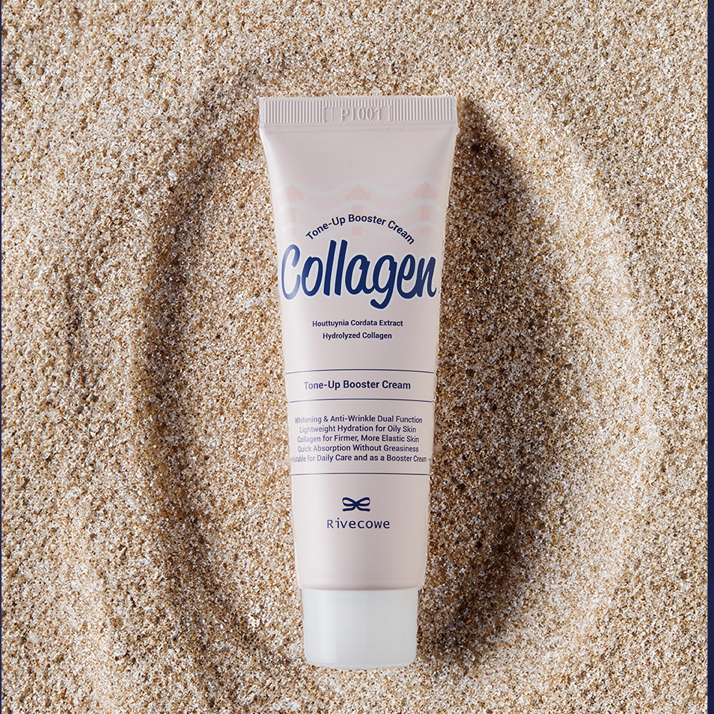 piyonna Collagen Tone-Up Booster Cream 50ml Oily Skin Hydrating Cream Face Care Cream