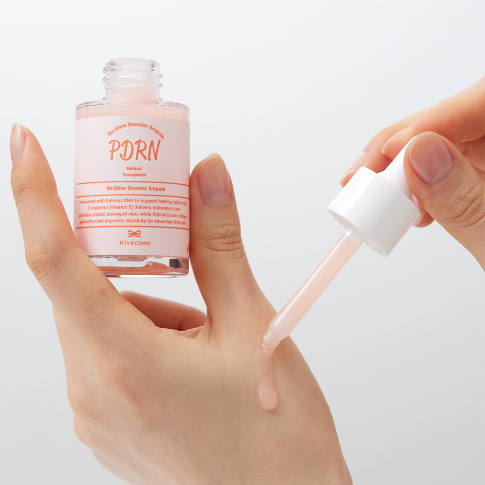 piyonna PDRN Re:Glow Booster Ampoule 30ml Soin de la peau Lotion Sérum, Essence & Ampoule