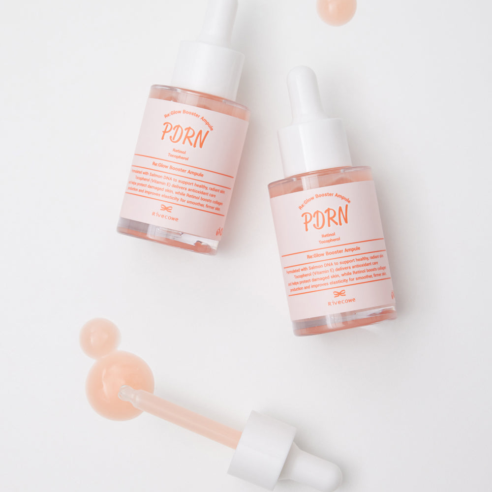 piyonna PDRN Re:Glow Booster Ampoule 30ml Soin de la peau Lotion Sérum, Essence & Ampoule
