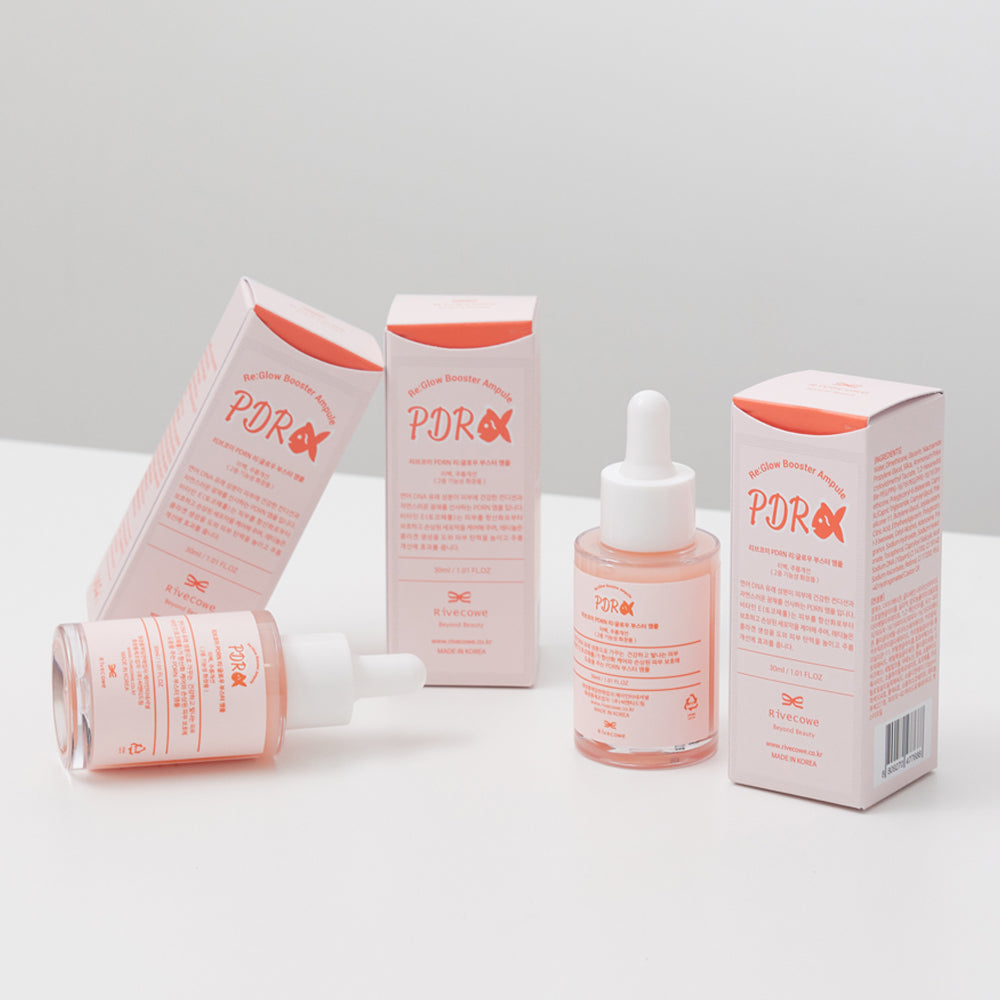piyonna PDRN Re:Glow Booster Ampoule 30ml Soin de la peau Lotion Sérum, Essence & Ampoule
