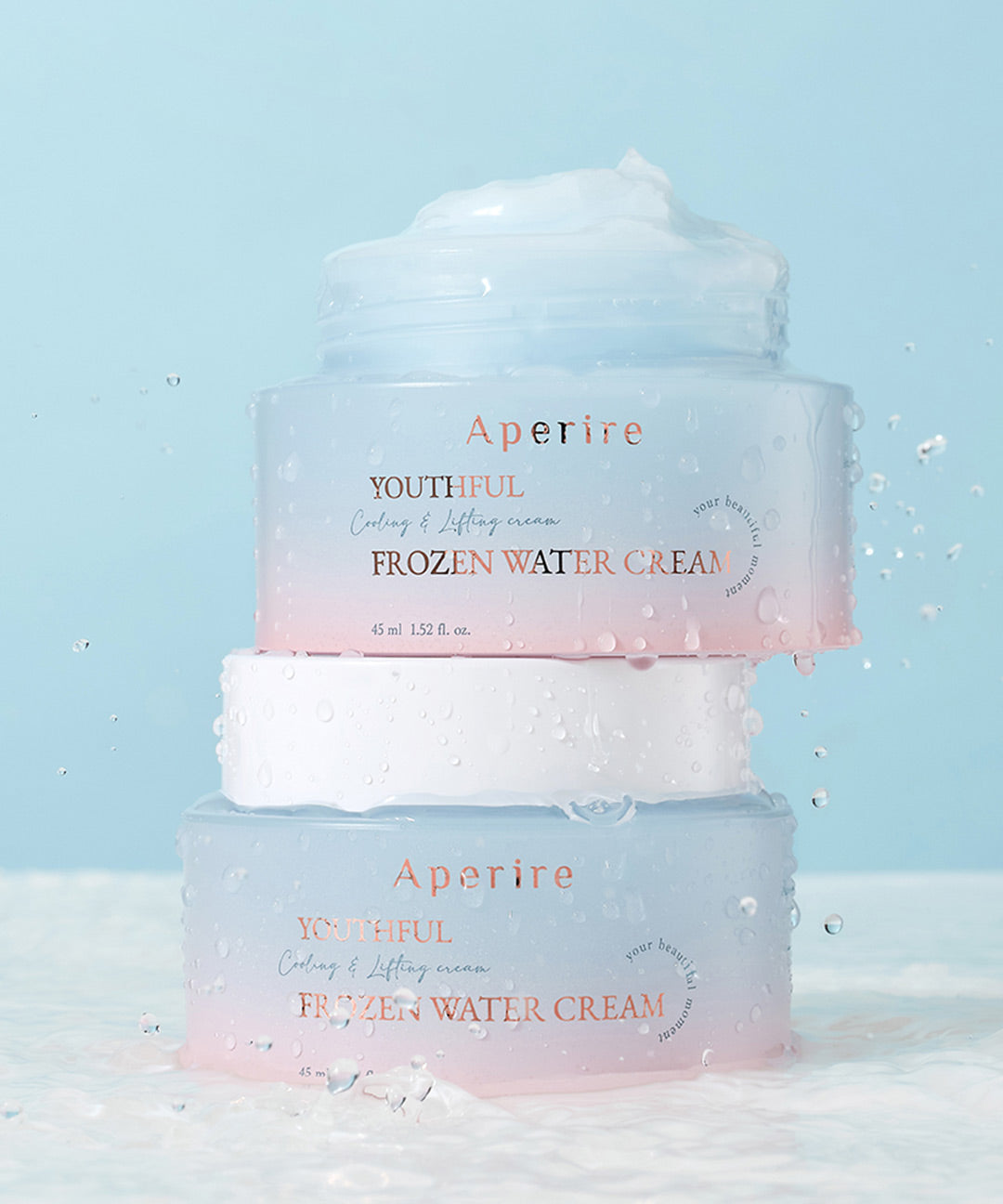 piyonna Youthful Frozen Water Cooling Cream 45ml Face Care Cream