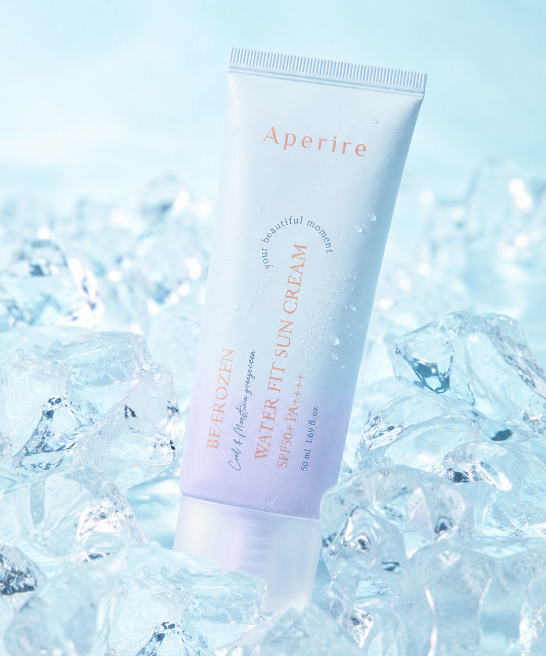 piyonna Be Frozen Waterfit Cooling Sun Cream 50ml SPF50+ PA++++ Solaire Crème solaire