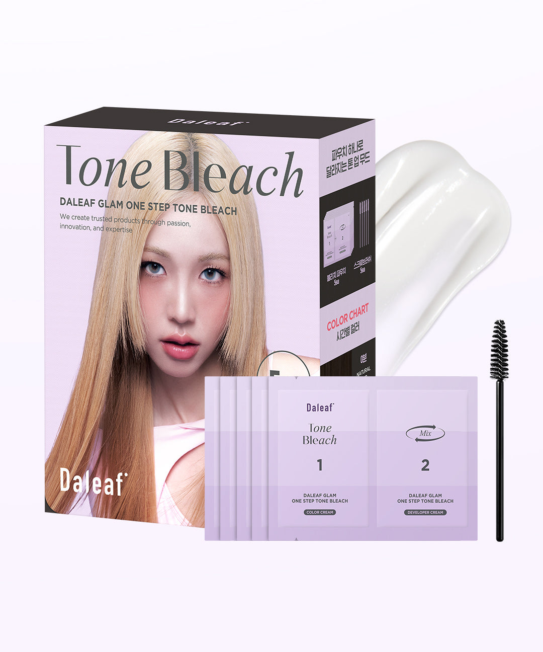 piyonna Dalif Glam One Step Tone Bleach Hair & Body Care Hair Care Hair Color