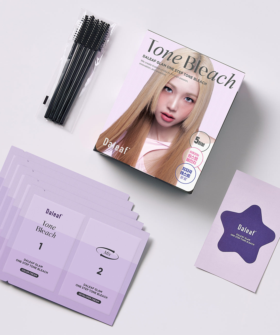 piyonna Dalif Glam One Step Tone Bleach Hair & Body Care Hair Care Hair Color