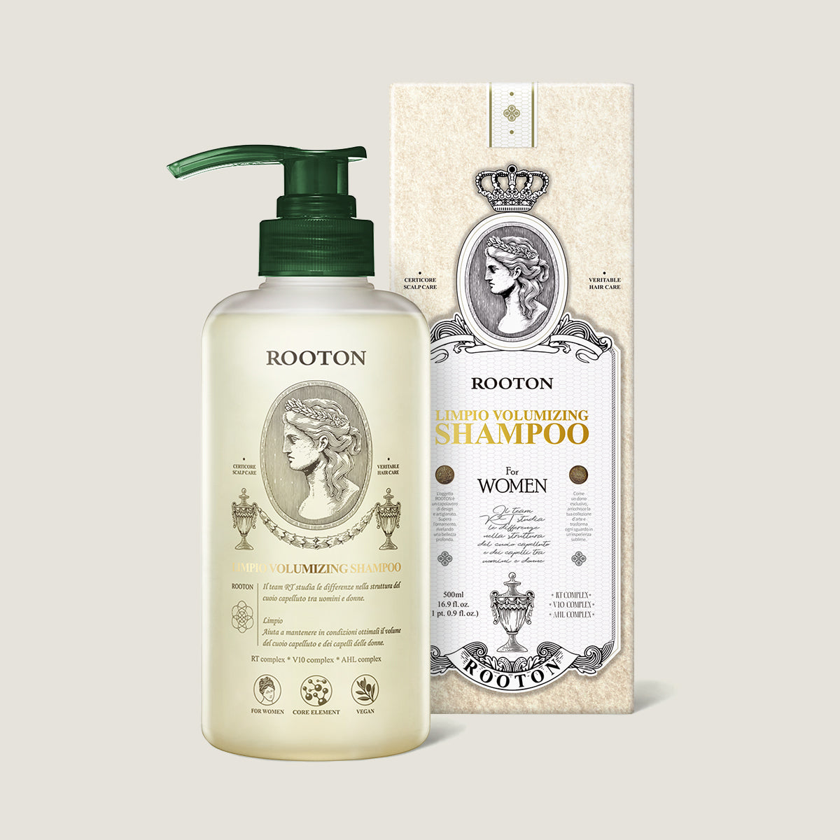 piyonna Luton Limpio Volumizing Shampoo 500ml Corps & Cheveux Soin cheveux Shampooing