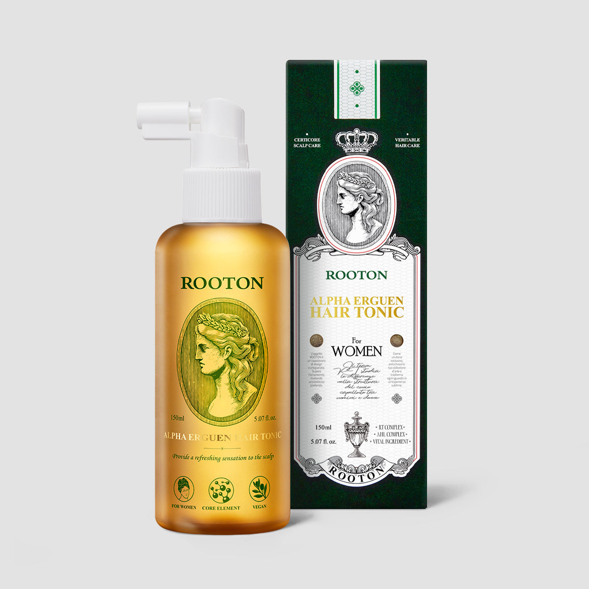 piyonna Luton Alpha Ergen Hair Tonic 150ml Corps & Cheveux Soin cheveux Essence & Huile capillaire