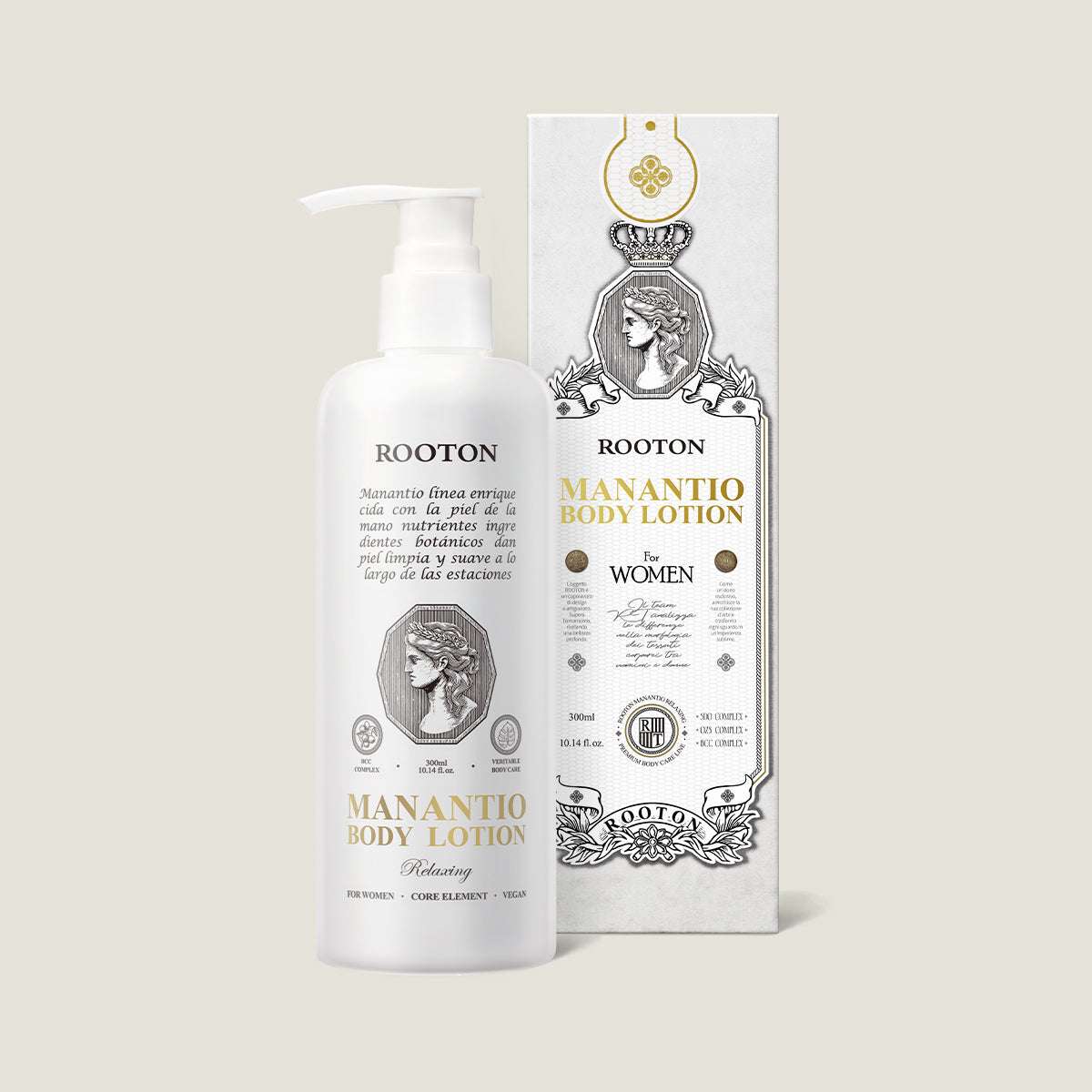 piyonna Luton Manantio Body Lotion 300ml Corps & Cheveux Soin du corps Lait & Crème corps