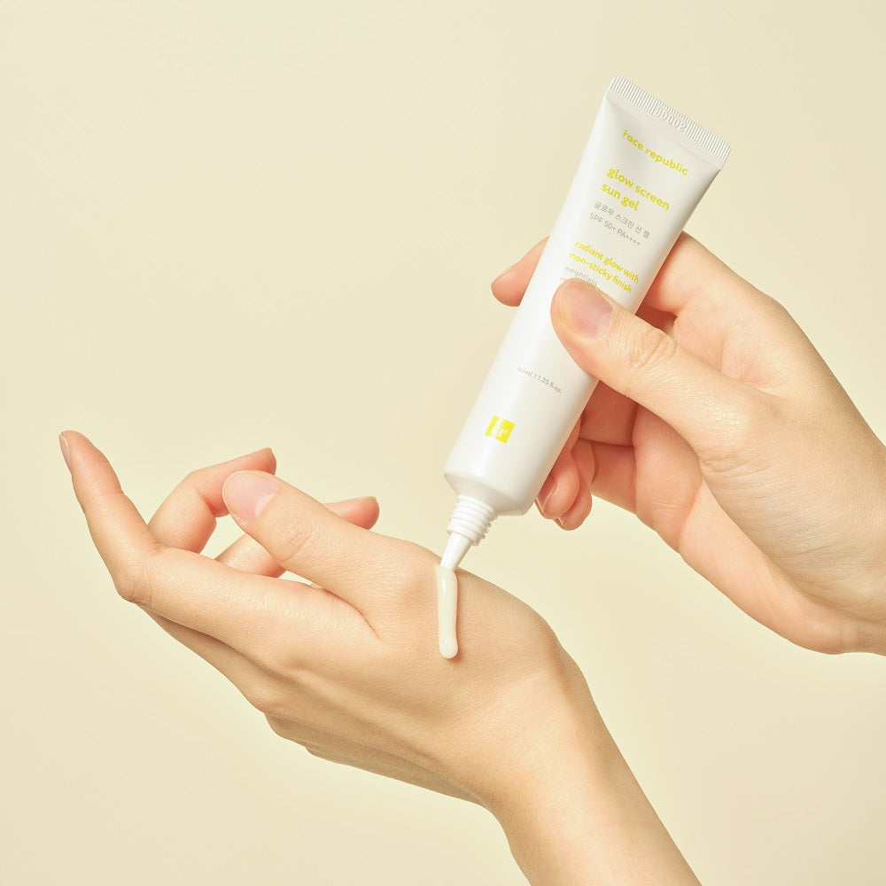 piyonna Glow Screen Sun Gel 40ml Solaire Crème solaire