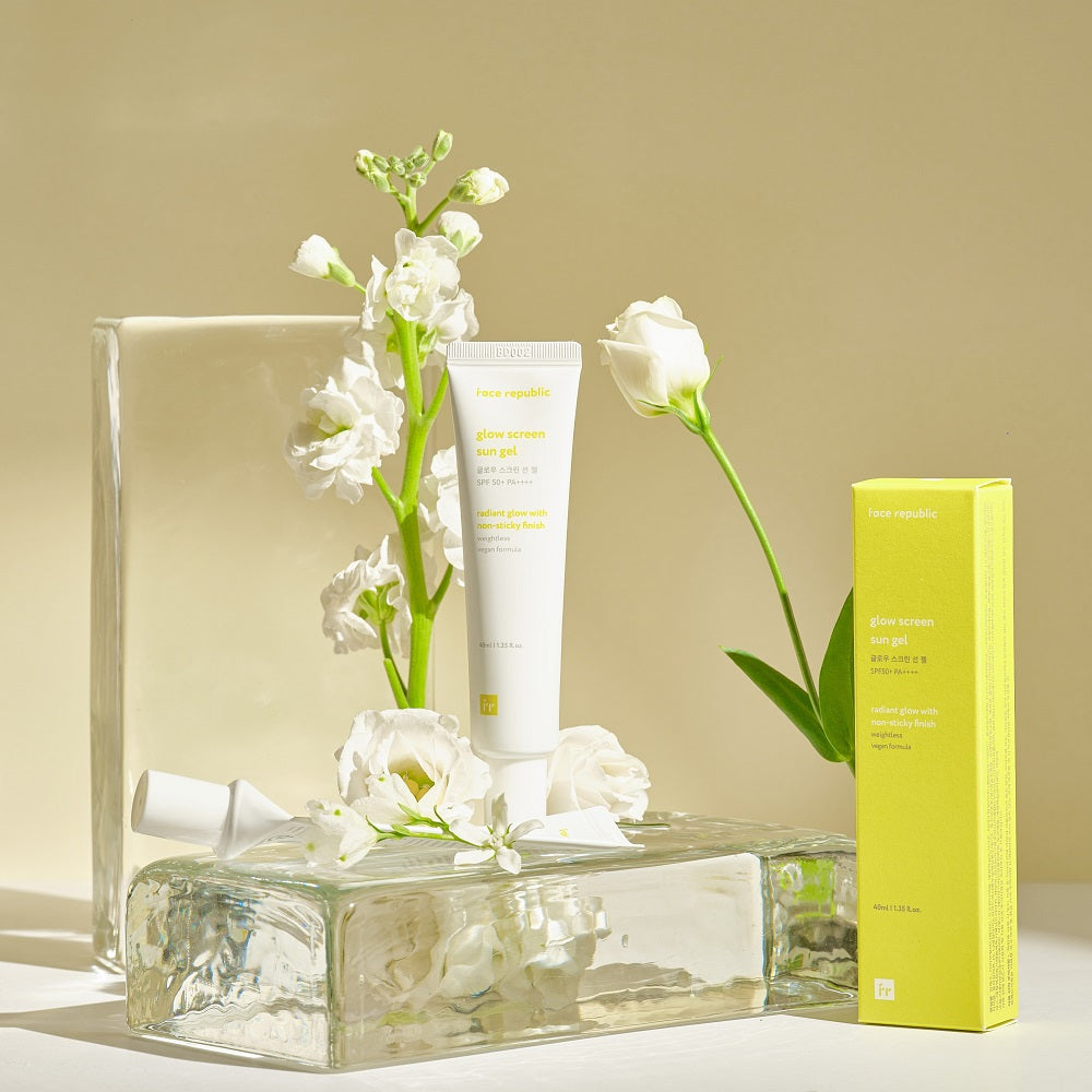 piyonna Glow Screen Sun Gel 40ml Solaire Crème solaire