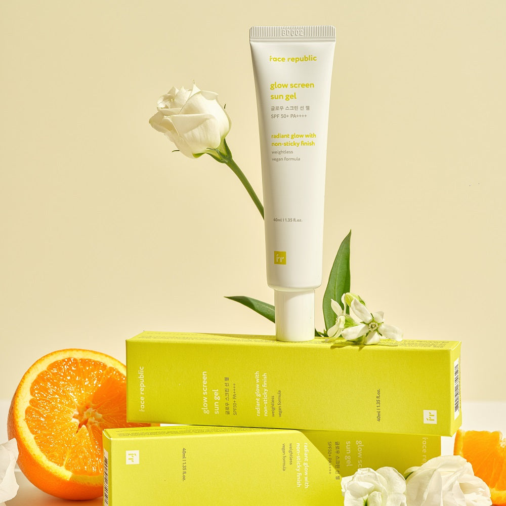 piyonna Glow Screen Sun Gel 40ml Solaire Crème solaire