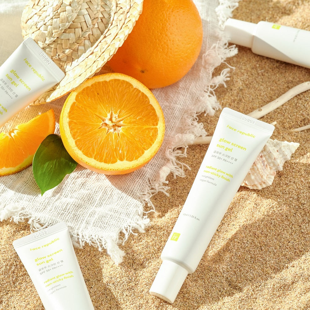 piyonna Glow Screen Sun Gel 40ml Solaire Crème solaire