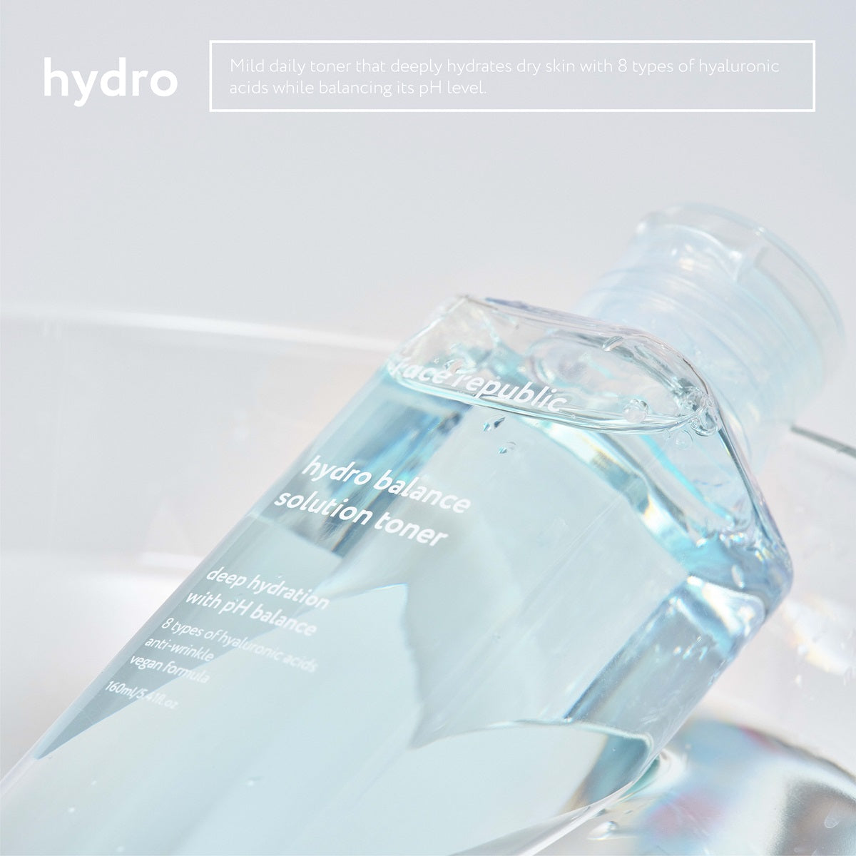 piyonna Hydro Balance Solution Toner 160ml Soins visage Toner Lotion tonique