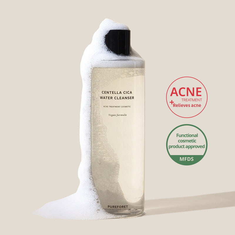 piyonna Centella Cica Acne Water Cleanser Face Care Cleanser Cleansing Oil