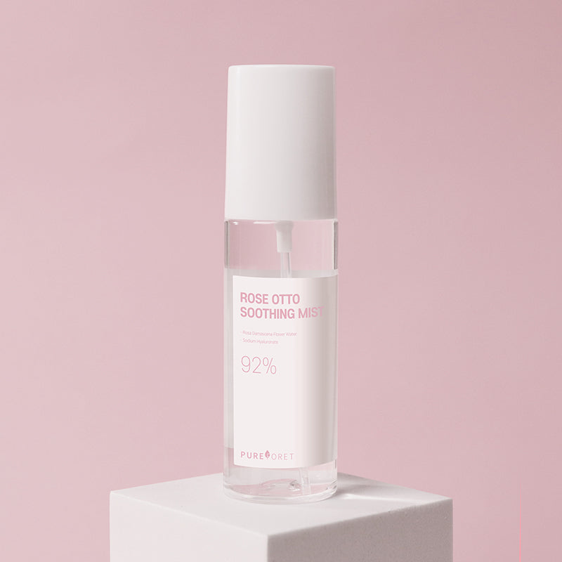 piyonna Pureforet Rose Otto Soothing Mist 90ml Face Care Toner Liquid Toner