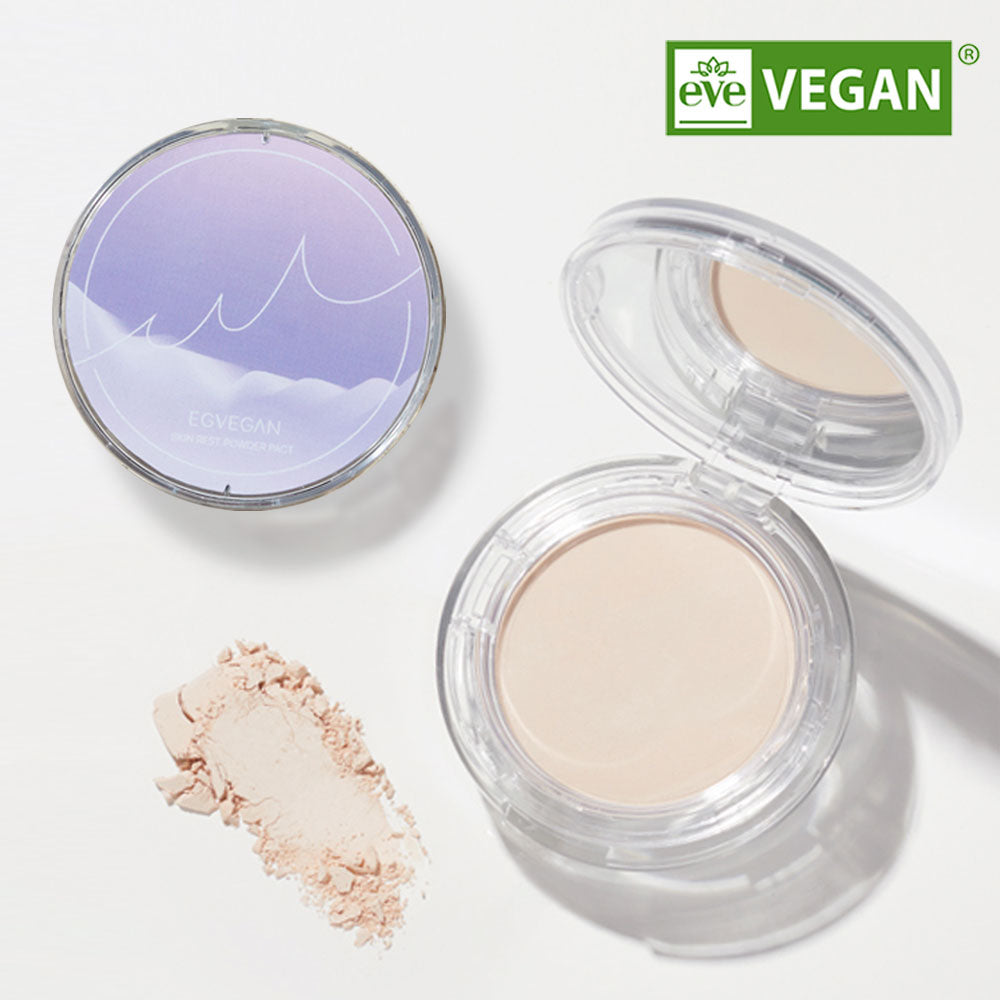 piyonna Soft Clean Comfort Powder Pact Maquillage Teint Poudre compacte