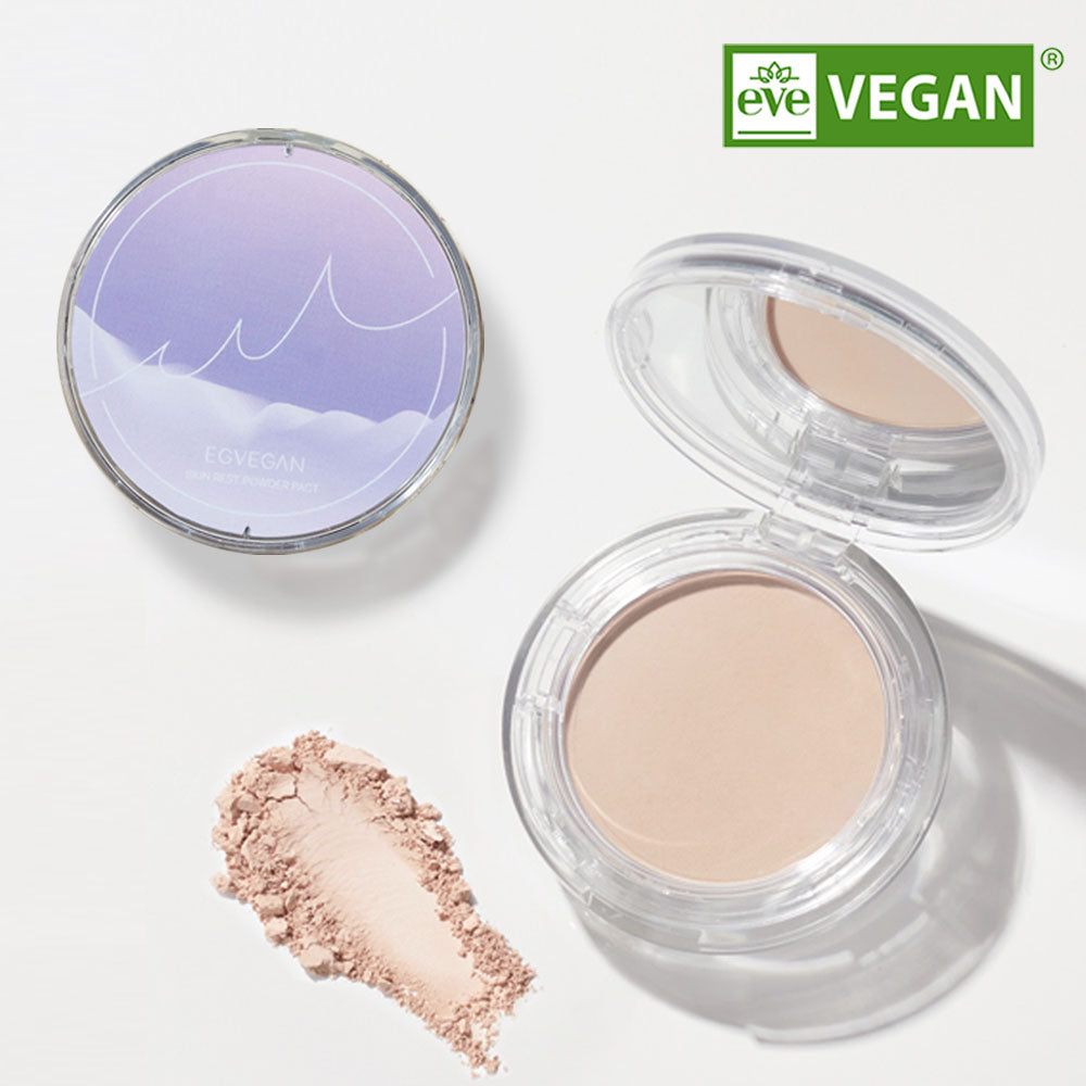 piyonna Soft Clean Comfort Powder Pact Maquillage Teint Poudre compacte