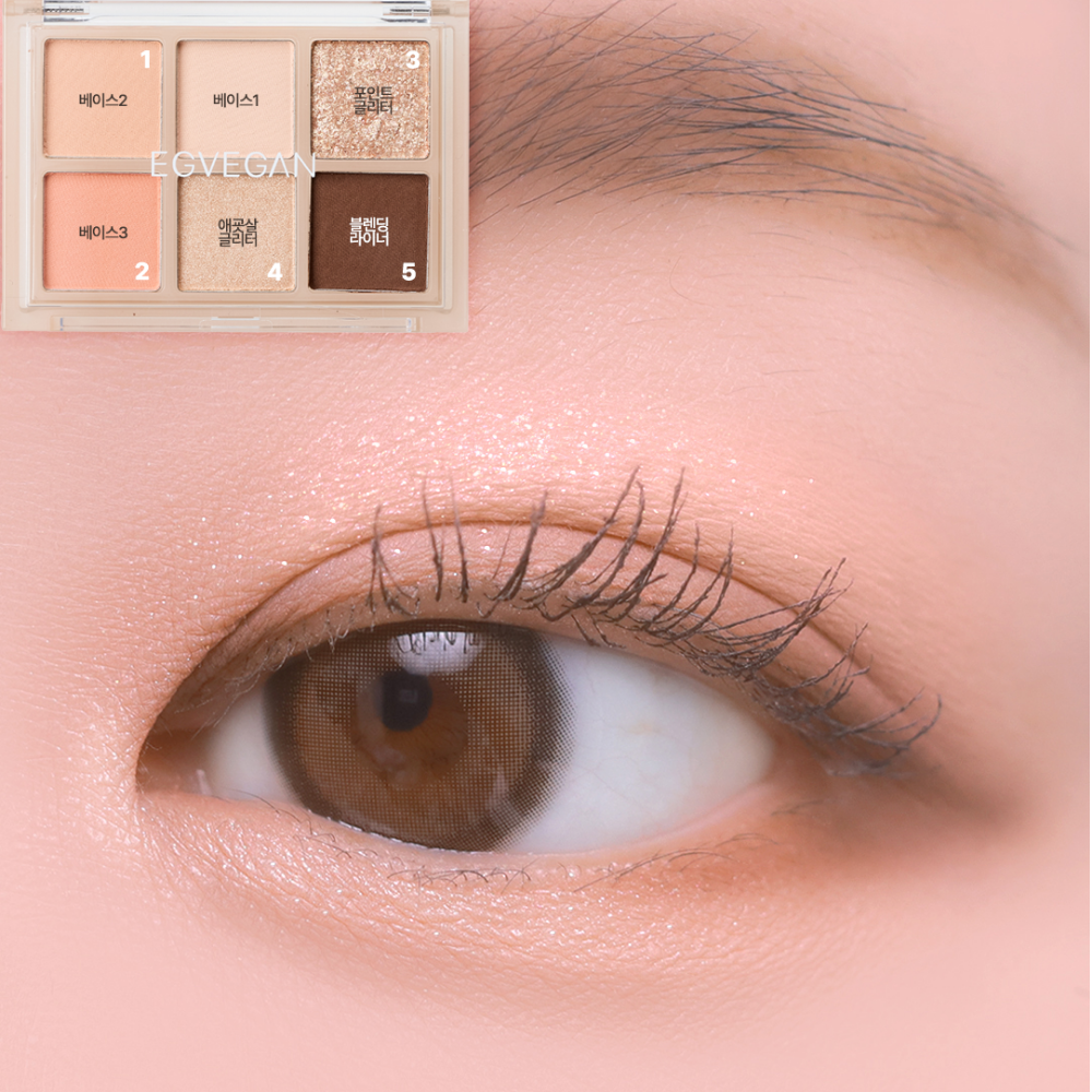 piyonna BEST 6 Color Perfect Item Two Artist Shadow Palette Maquillage Yeux Fard à paupières