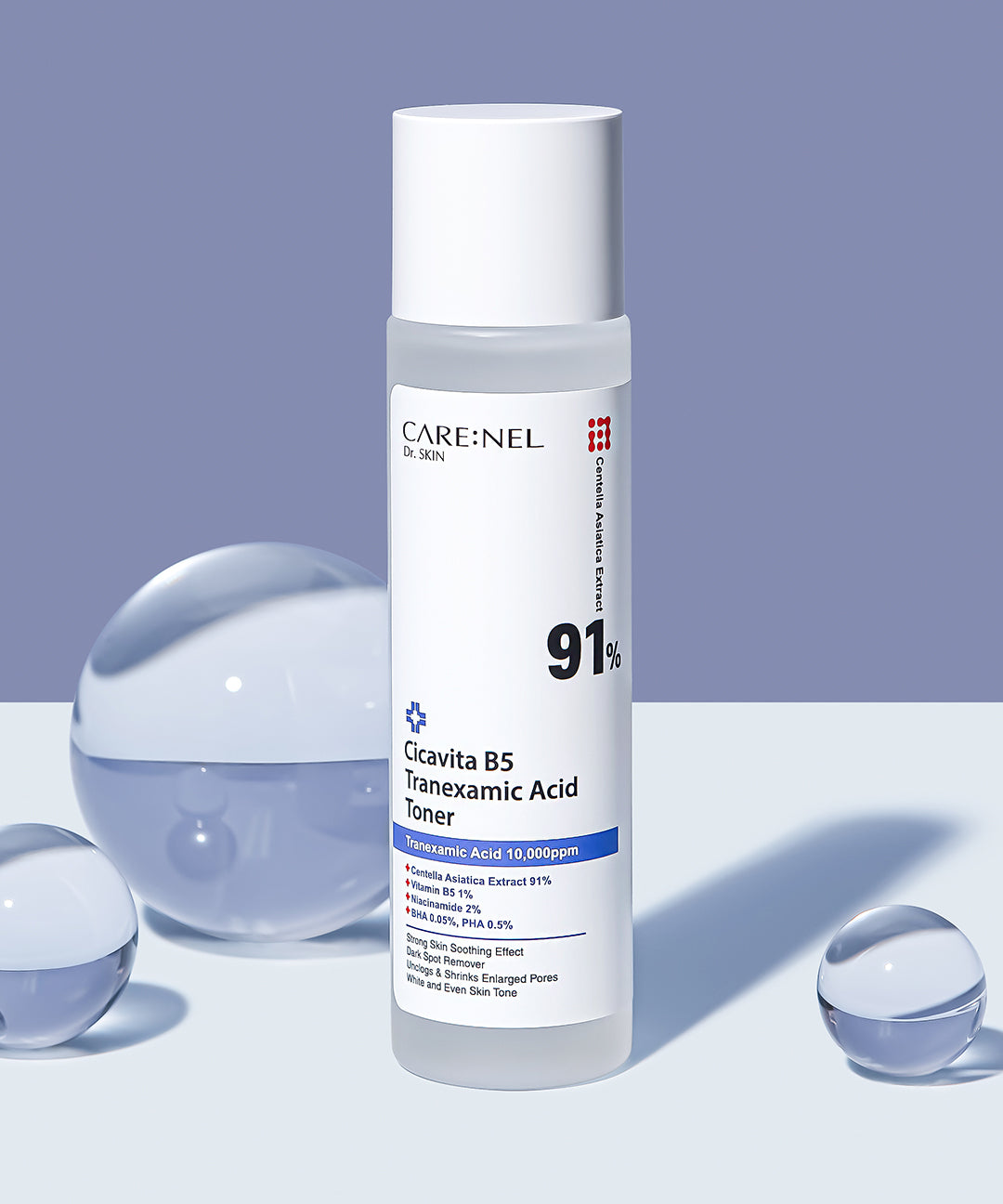 piyonna Karenel Cica 91% Tranexamic Acid 1% Calming Toner 155ml Face Care Toner Liquid Toner