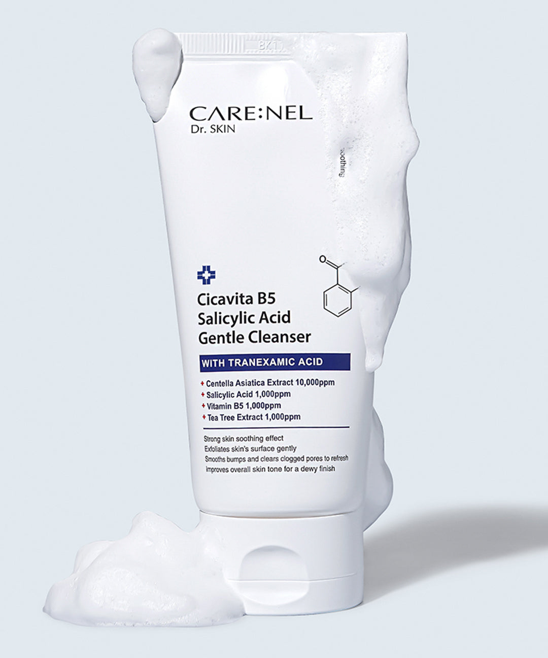 piyonna Karenel Cicavita B5 Salicylic Acid Gentle Cleanser 150ml Soins visage Démaquillage Mousse nettoyante