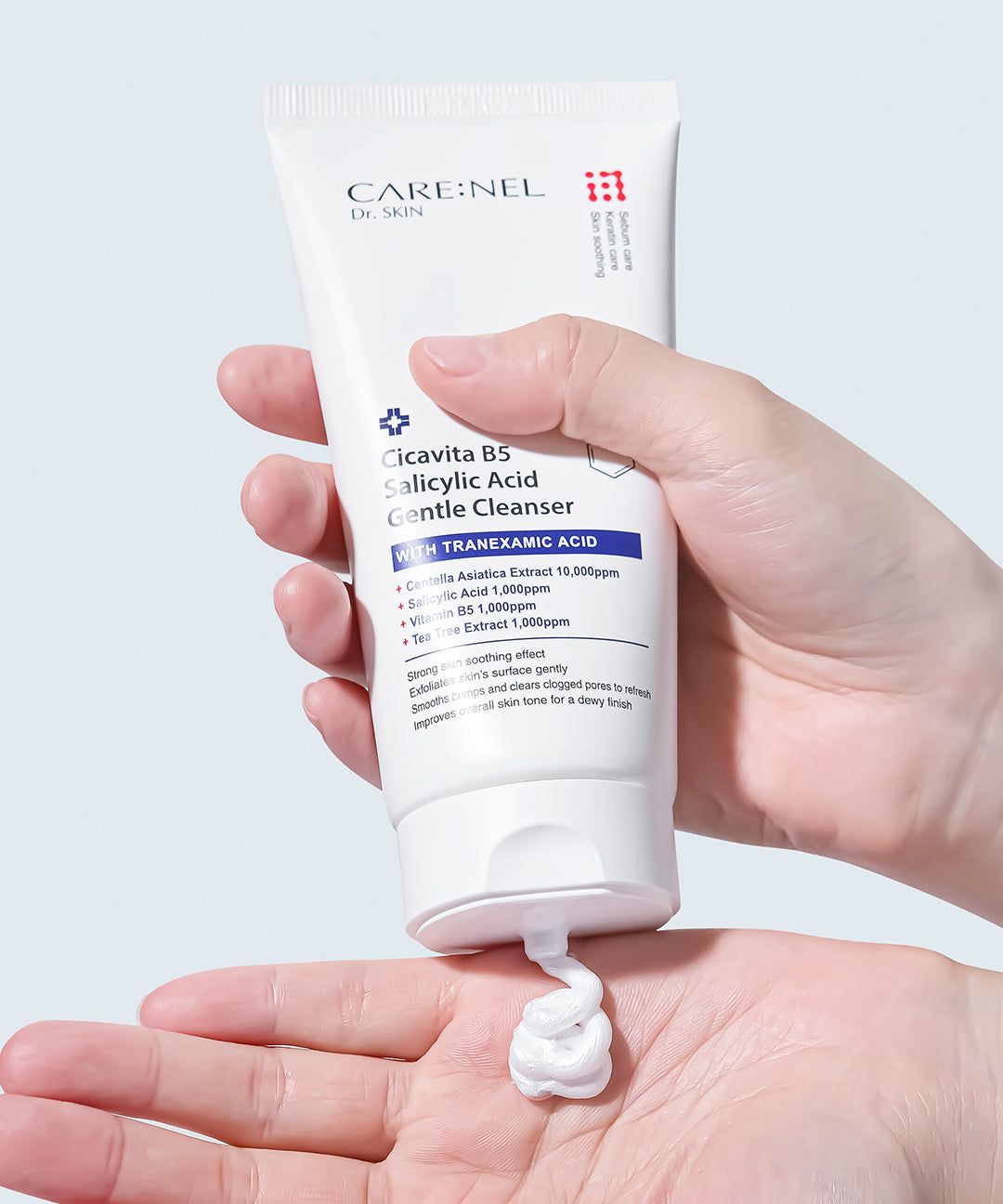 piyonna Karenel Cicavita B5 Salicylic Acid Gentle Cleanser 150ml Soins visage Démaquillage Mousse nettoyante