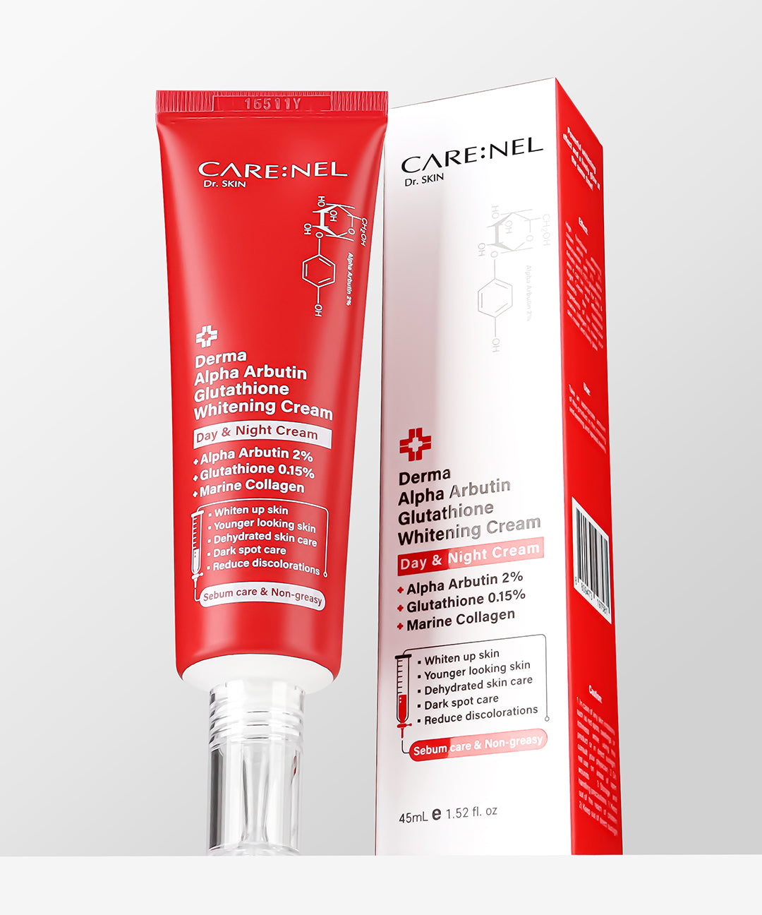 piyonna Karenel Alpha Arbutin Glutathione Synergy Whitening Cream 45ml Soins visage Crème