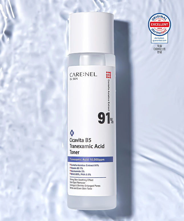 piyonna Karenel Cica 91% Tranexamic Acid 1% Calming Toner 155ml Soins visage Toner Lotion tonique