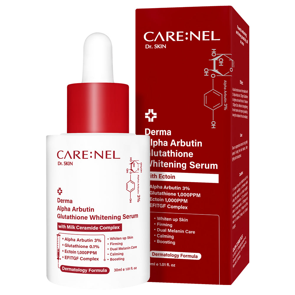 piyonna Carenel Derma Alpha Arbutin Glutathione Serum 30ml Face Care Serum