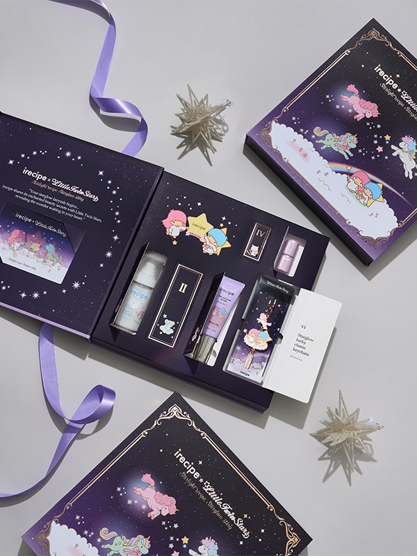 piyonna Eyerecipe X Little Twin Stars Glowy Skin Recipe Book Maquillage Teint Crème BB CC