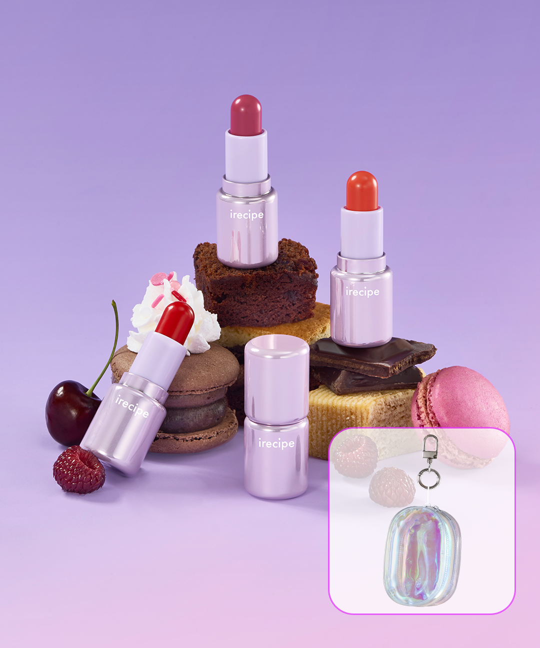 piyonna Vibe Up Prism Lip Balm Duo 3.8g+3.8g Maquillage Lèvres Soin des lèvres
