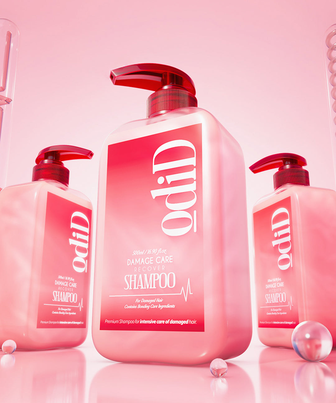 piyonna Oddid Damage Care Recover Shampoo 500ml Ectoin Hair Body Care Hair Care Shampoo