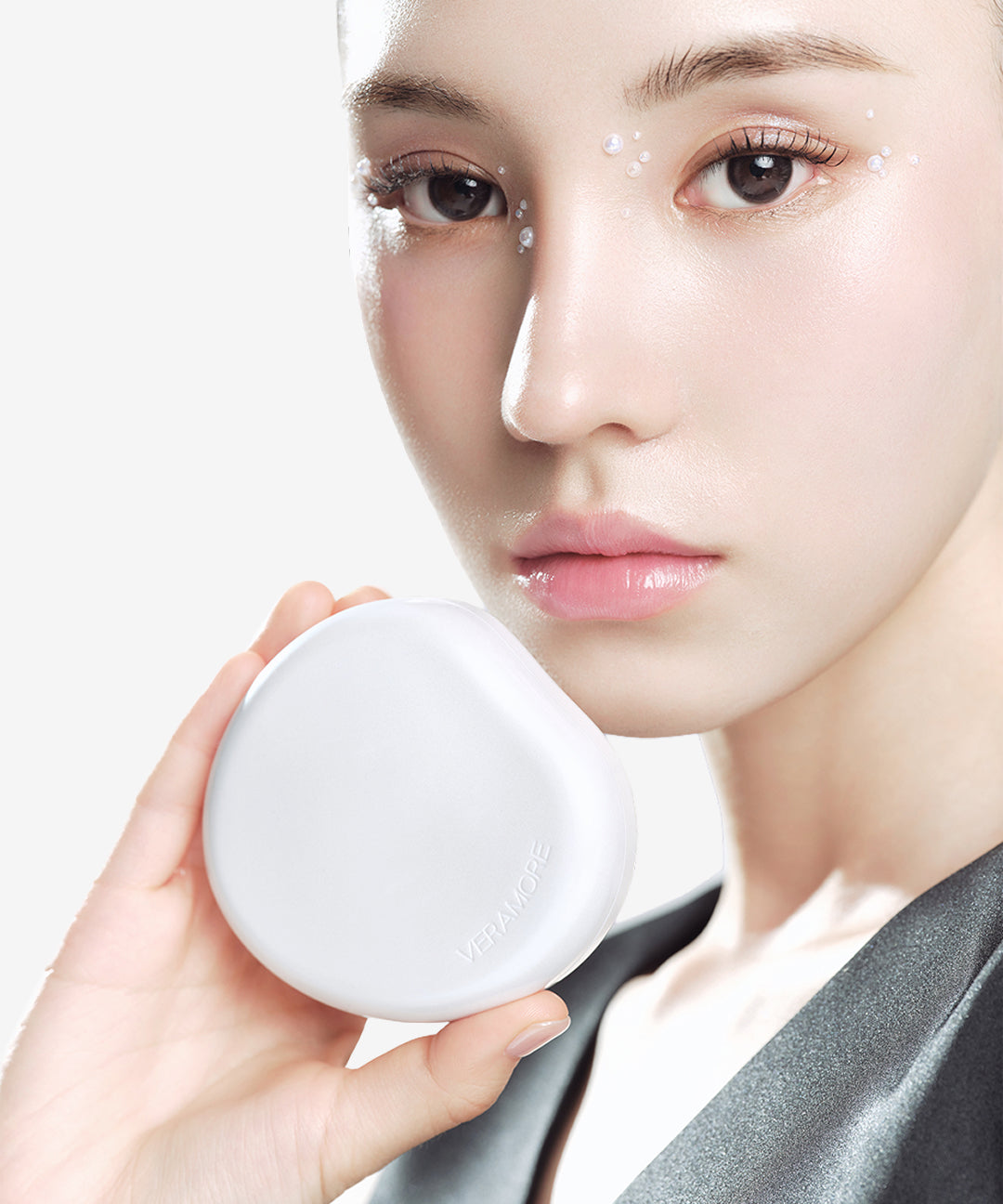 piyonna Glow Tone-Up Sun Cushion Purple Soin de la peau Solaire Cushion & Poudrier solaire