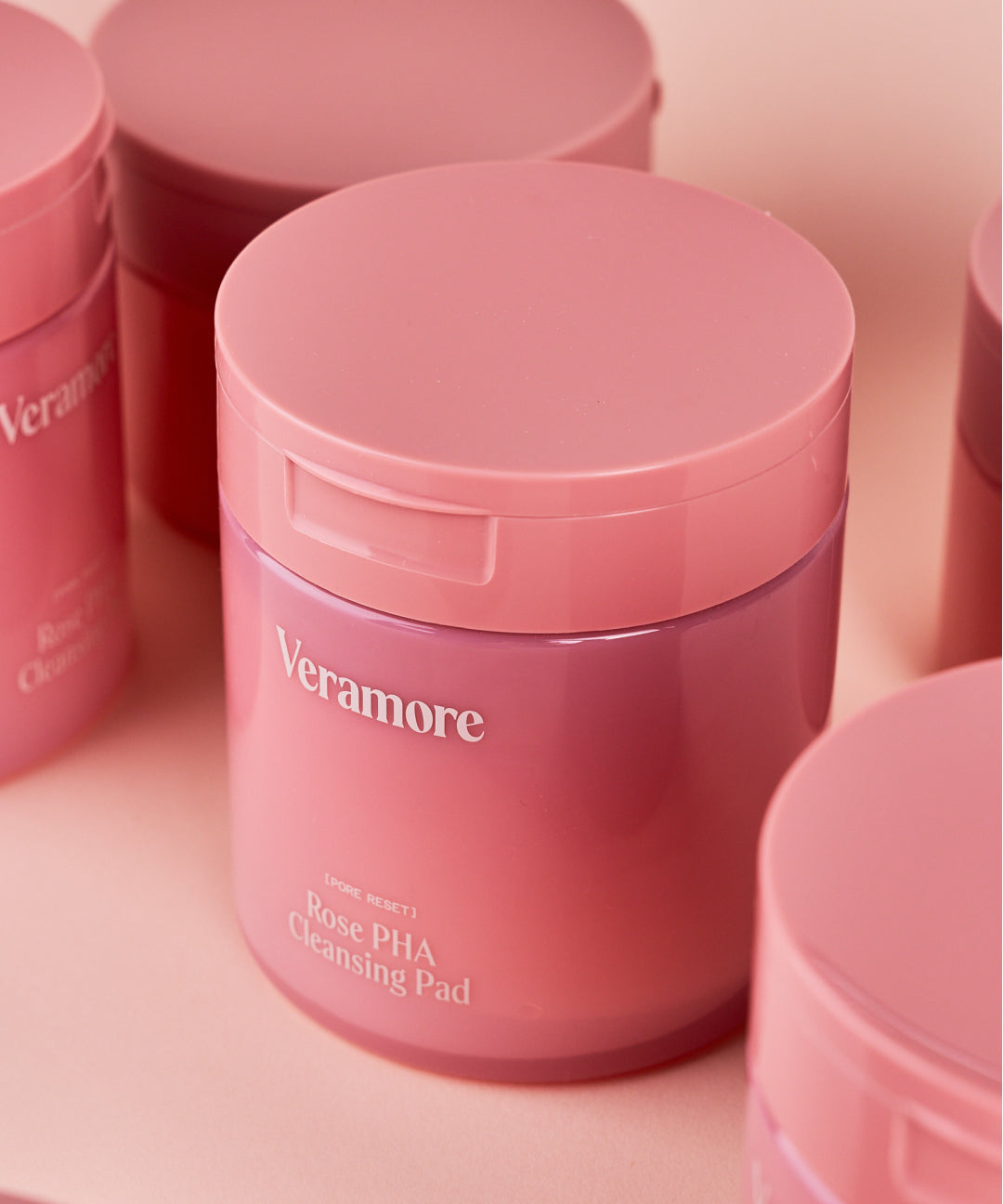 piyonna Pore Reset Rose PHA Pad Soins visage Démaquillage Lingette