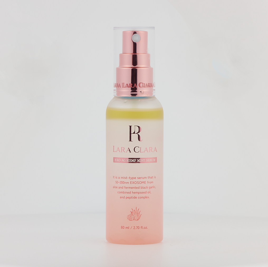 piyonna Lara Clara Exo Age Hemp Mist Serum Soin de la peau Lotion tonique Brume