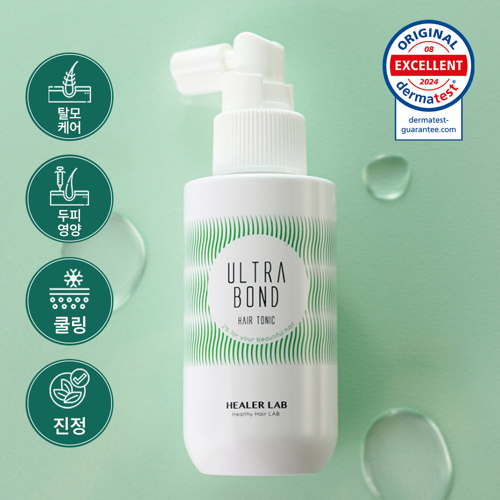 piyonna Healer Lab Ultra Bond Solluna Hair Loss Scalp Cooling Tonic Spray 100ml Cheveux & Soins corps Soin cheveux
