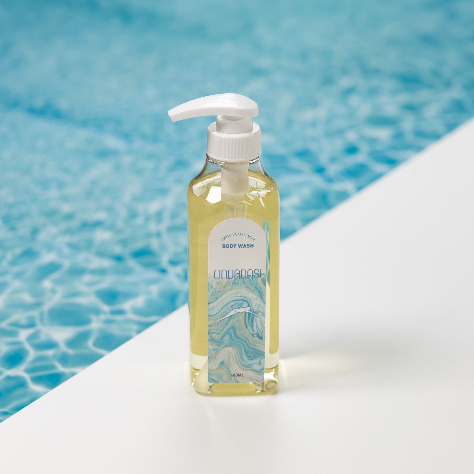 piyonna Ondadasi Silicone-Free Swimming Care Body Wash 480ml Corps & Cheveux Soin du corps Gel douche
