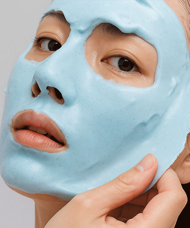 piyonna Tea Tree Cooling Modeling Pack 1kg + Acne Control Cleansing Foam Face Mask Peel Off Mask
