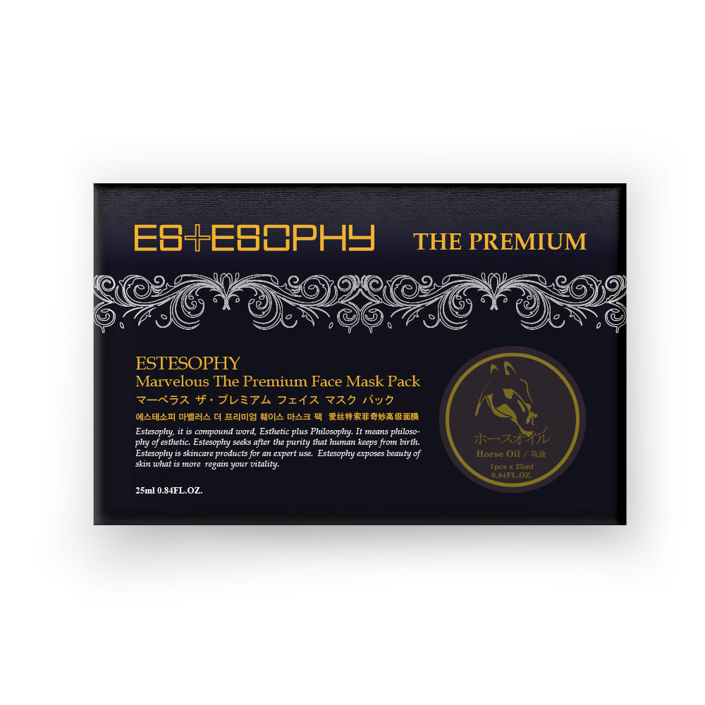 piyonna Estesopy Marvelous The Premium Face Sheet Mask Mayu 1 Sheet Masque Masque visage
