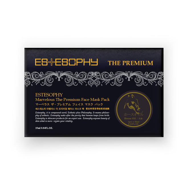 piyonna Estesopy Marvelous The Premium Face Sheet Mask Mayu 1 Sheet Masque Masque visage