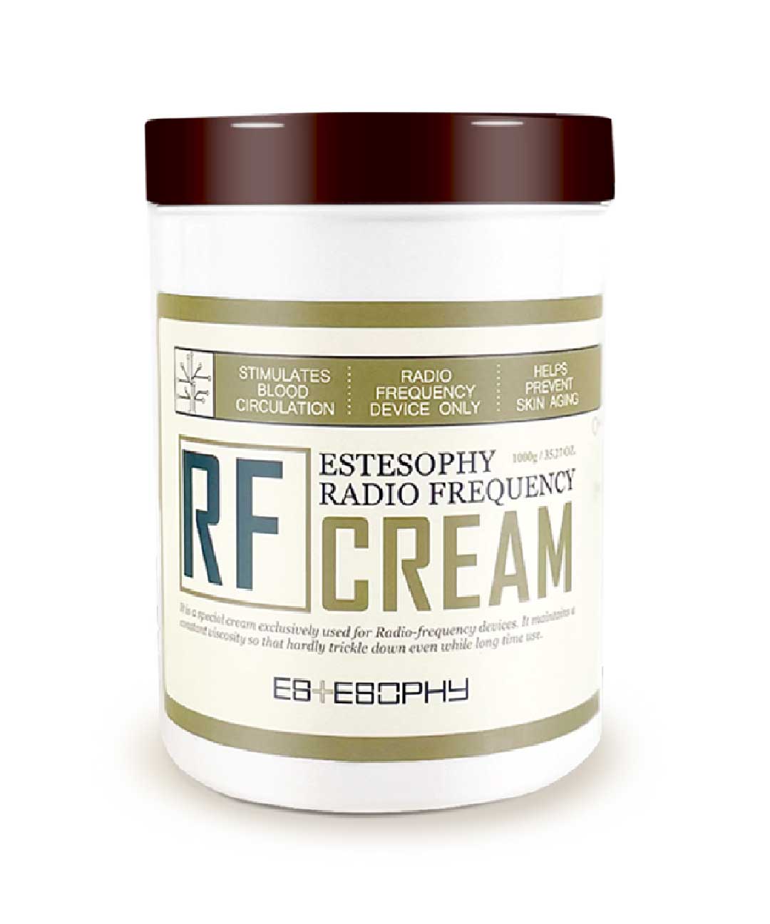 piyonna Estesopy RF Massage Cream 1000g Cheveux & Soins corps Soin du corps Lait corps