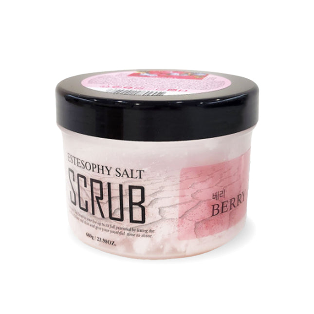 piyonna Estesopy Scrub Salt Berry 680g Cheveux & Soins corps Soin du corps Gommage corps