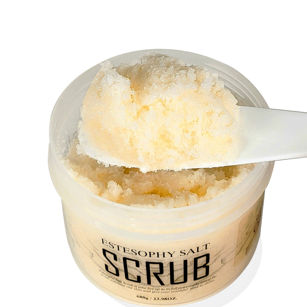 piyonna Estesopy Scrub Salt Oatmeal 680g Soins visage Démaquillage Gommage