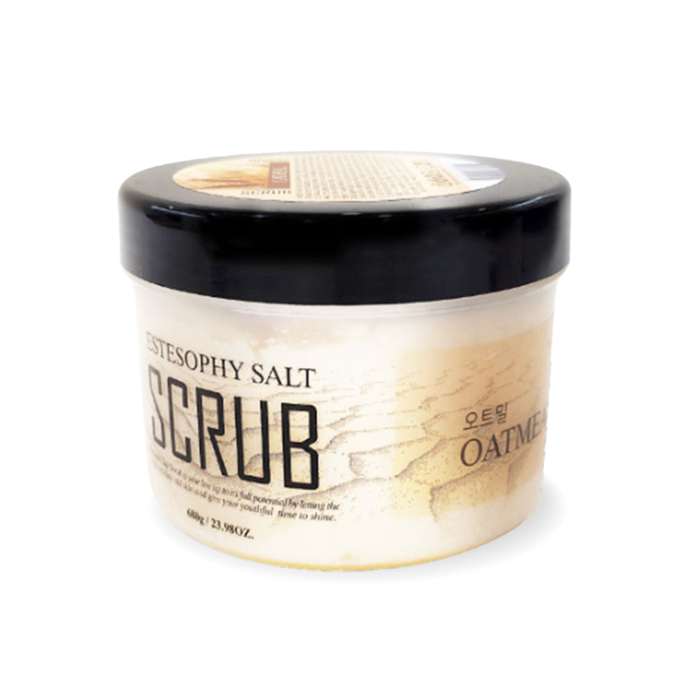 piyonna Estesopy Scrub Salt Oatmeal 680g Soins visage Démaquillage Gommage
