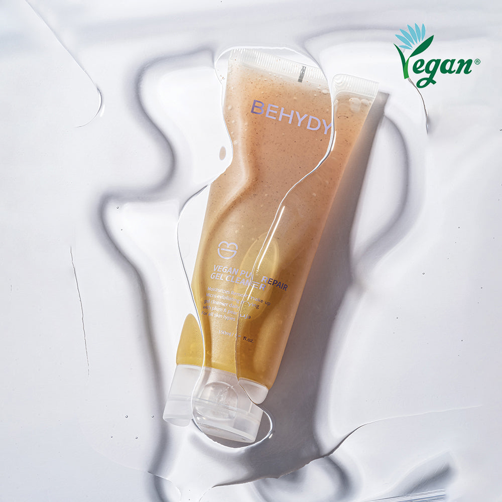 piyonna BEHYDY Vegan Pure Repair Gel Cleanser Soins visage Démaquillage Mousse nettoyante