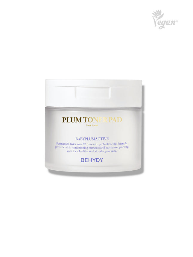 piyonna VHIDI Plum Toner Pad 60 Sheets Face Care Toner Toner Pad