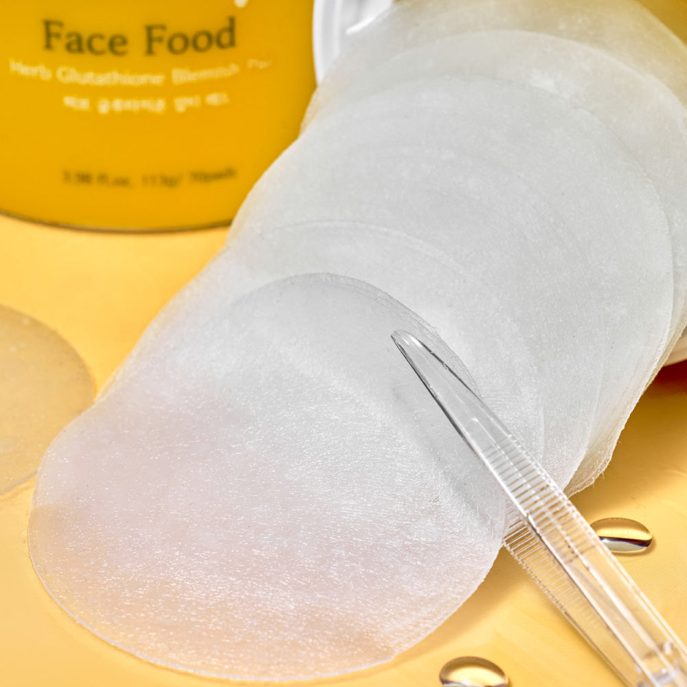 piyonna Herb Glutathione Blemish Pad Soin de la peau Lotion tonique Pads tonifiants